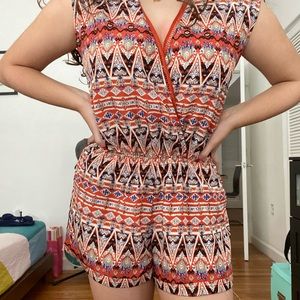 Colorful Boho Romper